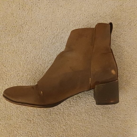 SOUL Naturalizer Women's Richy-Zip Ankle Boot, Banana Bread Brown - Picture 15 of 16